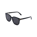 Tom Ford Ruudukujulise Raamiga P&auml;ikeseprillid Unisex P&auml;ikeseprillid Must TF801-K-01D Black,59