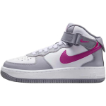 Nike Air Force 1 Polsterdus, Kulumiskindel K&otilde;rge s&auml;&auml;rega Laste Vabaaja Jalan&otilde;ud Betoonhall Valge Kuum Fuksia Unisex FN1193-003 35 gray