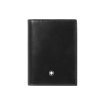 Montblanc Klassikalise br&auml;ndilogo vasikanahast kaardihoidja Unisex Aksessuaarid Must MB198321 Basic Set (Bag+Dust Bag)