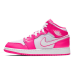 Jordan 1 Mid Hyper Pink Valge GS 555112-611 38.5