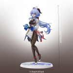 Genshin Impact Ganyu figuur 1/7 skaala animefiguur kogutav mudel laua kaunistus s&uuml;nnip&auml;evakingitus choso figuur eriv&auml;ljaanne m&auml;nguasi