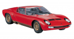 Hasegawa Lamborghini Miura SV Plastikmudeli komplekt HC13 1/24