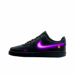 Nike Court Vision Low Kulumiskindlad Ja Kerged Madalad Tennise/Skateboarding Jalan&otilde;ud Unisex Udune Lilla DH2987-002(team251-LOGO) 38.5