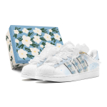 Adidas Originals Superstar 2 Romantiline kingitus Madalad vabaaja rulaketsid Unisex Sinine Valge IH8659(TeamS2-S-BOX) 37⅓
