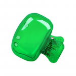 10 v&auml;rvi reisihambaharjapeade katted Hambaharja kaitsekork Harjakoti &uuml;mbris Kaitsev kaasaskantav plastikklamber koduseks reisimiseks (Green,1PC)