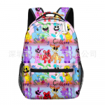 M&auml;nguaeg peat&uuml;kk 3 Naeratavad Loomakesed T&auml;istr&uuml;kiga Seljakott Koolikott Backpack (delivered as shown in the picture)