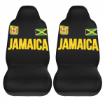 Rasta Reggae Retro Vintage P&auml;ikeseloojang Jamaica Puhkus Muster Autop&auml;rakate Kate 2tk Universaalne Esikaitsja Tarvikud Padi Komplekt