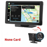 4K 9-tolline k&otilde;rglahutusega juhtmevaba Carplay optiline sensor auto WiFi navigatsioon topeltsalvestusega s&otilde;idusalvesti 【2K】None Card must