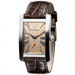 Emporio Armani AR0154 Klassikaline pruun meeste k&auml;ekell 32mm pruun