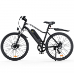iScooter EB3S Elektrijalgratta Mootor 350W Aku 36V15Ah Linnas&otilde;iduks E-jalgratas Maksimaalne kiirus 35KM/H 26'' T&auml;iskasvanute Elektrijalgratas EB3S must