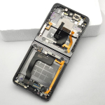 Metallist Hing P&ouml;&ouml;rleva V&otilde;lliga Painduva Kaabli Komplekt Keskmine Raamikate Z Flip 4 Korpus Kest Samsungile F721U F721B F721N F721 Samsung&Z Flip 4 US Version must