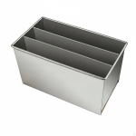Roostevabast terasest suure mahutavusega hoiukast, kergesti puhastatav, s&ouml;&ouml;kla, kokkade, hotelli k&ouml;&ouml;gi jaoks, 3 sektsiooniga 3-grid without Lid gray