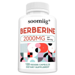 Berberiini kapslid 2000 mg portsjoni kohta, Looduslik berberiini taimne toidulisand, 120 taimset kapslit 120 Capsules