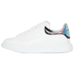 Alexander McQueen Suured Tossud 'Valge Must H&otilde;bedane' 705061WIBNS9989 40 white