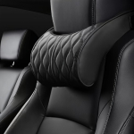 Premium Auto Sisekomplekt - M&auml;luvahust Kahepadi Nimmepiirkonna Tugi Black Headrest black