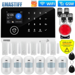 Nutikas H&auml;&auml;lega Juhtmevaba Koduvalve Alarm - WiFi Ukseandur Basic Pack black