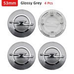 4 tk 53mm 100mm 110mm Auto rattakeskuse katte embleem Opel Insignia Astra J F Antara Meriva Zafira Corsa Vectra OPC jaoks white