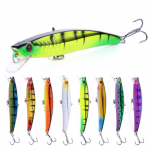HENGJIA 10,3g 8tk Plastikust Minnow Fishing Bait Karpkalap&uuml;&uuml;gi tarvikud ahvena forellile