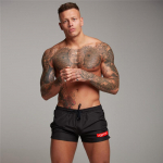 Muscleguysi meeste l&uuml;hikesed p&uuml;ksid Bermuda Beach Kiirelt kuivavad vabaaja surfip&uuml;ksid XXL