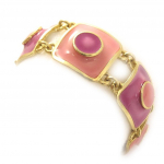 Dolce Vita [D0075] - Bracelet Cr&eacute;ateur 'Pop Art' Rose Heleroosa