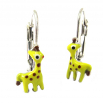 Suzette et Benjamin [P3257] &ndash; kollased 'Giraffes' h&otilde;bedased liiprid kollane