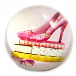 Les Tr&eacute;sors De Lily [M3172] - Presse papier 'Belle Epoque' rose Heleroosa