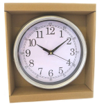 Les Tr&eacute;sors De Lily [Q0829] &ndash; h&otilde;bedane vintage disainiga seinakell &ndash; 22x4. 5 cm h&otilde;be