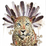 5D Teemantmaal Ristpistega Gepard Teemantmosaiik T&auml;is&uuml;mmargune teemanttikandid 30x30CM