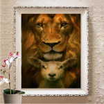 Teemantmaal t&auml;ispuuritud ruudukujuline ristpistes pilt Teemantikandiga mosaiikkaunistus Full Round 20X30CM