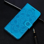 Luksuslik pandlaga nahast klapp telefoni&uuml;mbris Xiaomi Redmi 8A 9C 9A 7A Note 6 7 8 9 Pro 8T 9S Mi 10 A2 Lite A3 9T 10T Poco F2 X3 NFC kaardi rahakoti kate Redmi Note 9 Pro sinine