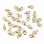 10-100 tk sulamist homaari klambrid konksud kett k&auml;ev&otilde;ru kaelakee pistikute jaoks. DIY ehete leidmise tarvikud 16mm 100pcs