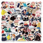 50 tk Jujutsu Kaiseni kleebiste kleebis 10pcs