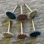 6 tk/karp hambaravi RA vars 2,35 mm kummist teemantpoleerija puurid komposiit k&otilde;rgl&auml;ikega hambaravi Odontologia p&ouml;&ouml;rlevad rattat&ouml;&ouml;riistad 1 box