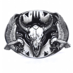 Double Eagle Skull Belt Pandle Originaalne Tribal Style v&ouml;&ouml; pannal