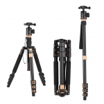 Andoer 140 cm/55 tolli reisistatiiv kaamera alumiiniumsulamist statiivi statiivi jaoks koos eemaldatava monojalaga must