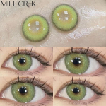 V&auml;rvilised kontaktl&auml;&auml;tsed M&uuml;oopia dioptritega l&auml;&auml;tsed Kosmeetilised kontaktl&auml;&auml;tsed hulgim&uuml;&uuml;k 100 tk Aastane Silma Kaunis Pupill Meik 0