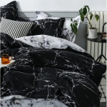 Nordic Style kodutekstiiliga tr&uuml;kitud tekikate Kolmeosaline voodipesu 200*230cm