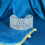 CMM Kvaliteetne AAA+ Cubic Zirconia H&otilde;bedane Pruudi &otilde;&otilde;nes k&auml;ev&otilde;ru h&otilde;be