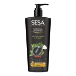 Sesa Ayurvedic Medicinal Shampoo - Hair Fall Control in 15 days - Bhringraj & 16 Herbs - NO Parabens - 500 ml