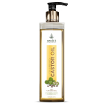 Neolith 100% orgaaniline, Neitsi klassi puhas k&uuml;lmpressitud kastoor&otilde;li (250 ml) Heksaanivaba - juuksehoolduseks, nahahoolduseks, ripsmeteks, kulmudeks, habeme&otilde;liks 500 ML kollane