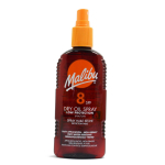 Malibu Dry Oil Spray SPF8 bronzing oil for tanning 200ml