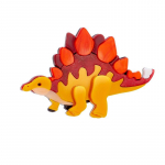 Kvaliteetne Blucome k&auml;sitsi valmistatud dinosauruse kujuga pross Euroopa Ameerika akr&uuml;&uuml;list naiste n&ouml;&ouml;pn&otilde;elad Prossid vabaaja t&uuml;drukute ehted punane