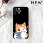 Armas koomiksipaaride igap&auml;evane &uuml;mbris Apple'i iPhone'ile 11 13 14 12 Pro Max 7 8 Xr X 6 5 5s Se 2022 must silikoontelefon Funda iPhone 14 Pro Max