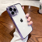 Luksuslik teemants&auml;raga l&auml;bipaistev pehme silikoonist telefoni&uuml;mbris iPhone'i 14 13 12 11 Pro Max kvaliteediga v&auml;lguga l&auml;bipaistev p&otilde;rutuskindel kate for iphone 11 roosa