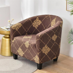 Geomeetriline tugitooli diivani kate Stretch &uuml;he istmega diivani katted elastsed vanni vanni klubi tooli katte kate m&ouml;&ouml;bli kaitse