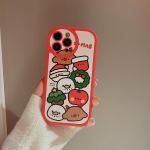 J&otilde;ulupuu lumememm J&otilde;uluvana armas multikas nahast &otilde;nnelik telefoni&uuml;mbris iPhone 11 12 Promax 13 Mini 14 Pro Max Xsmax X Xr jaoks for iphone x xs