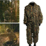 3D Lehed Taktikalised kamuflaažriided Camo Ghillie &uuml;likond Bionic kamuflaaž jahiriided kamuflaaž &otilde;ues linnuvaatlusriided Safari suit kamuflaaž