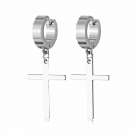 Lihtne Big Cross roostevabast terasest k&otilde;rvar&otilde;ngad Ehted Aksessuaarid Naistele Meeste Punk Rippuvad K&otilde;rvar&otilde;ngad h&otilde;be