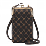 V&auml;ike Crossbody telefonikott naistele Mobiiltelefoni rahakott Rahakott Kiss Lock Armas krediitkaardipesaga &otilde;lakott 11*5*18cm