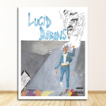 Juice Wrld Death Race for Love Kuum album R&auml;pp Hip Hop Muusika Staar Kunst L&otilde;uend Maalimine Plakat Sein Kodukaunistus Quadro Cuadros Ilma raamita 50*80cm